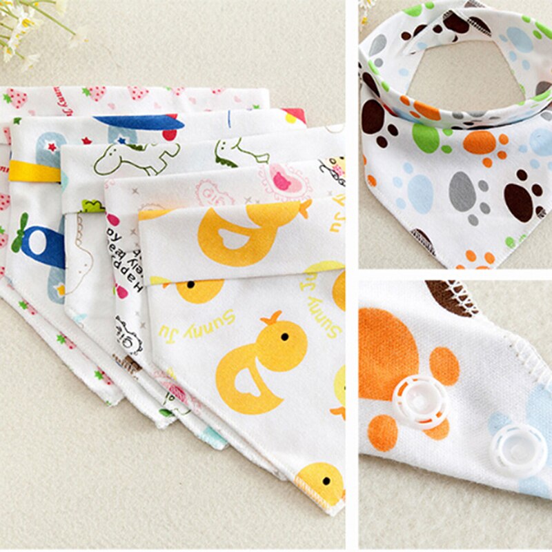 Katoenen baby bandana slabbetjes print baby voedingsdoek pasgeboren babador smock kinderen boerendoek goedkope babyspullen