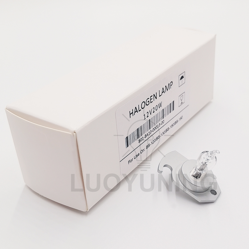 Kompatibel bs -120 mindray 801-ba10-00013-00 12v 20w 64258- j halogenlampe til bs -130 bs-180 bs-190 biokjemiske analysatorer