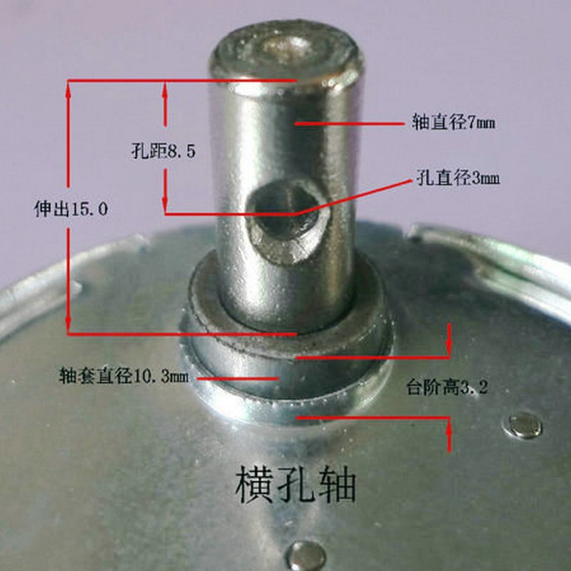 Motore sincrono a magneti permanenti AC 12V 5rpm CW/CCW per fornello a induzione con motore a ventola