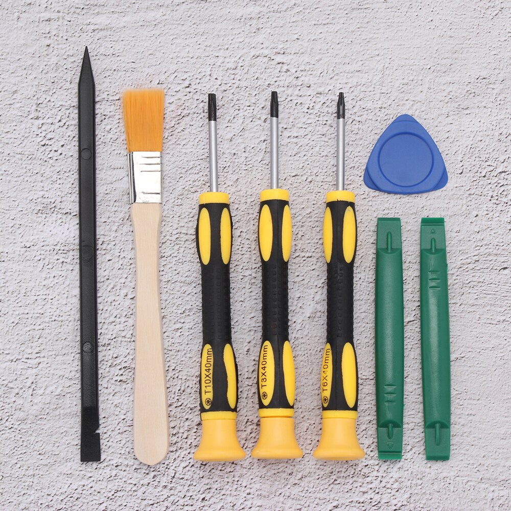 Kit d'outils de réparation pour manette de jeu, jeu de tournevis T6 T8 T10 pour Xbox One 360 pour PS3 PS4, accessoires
