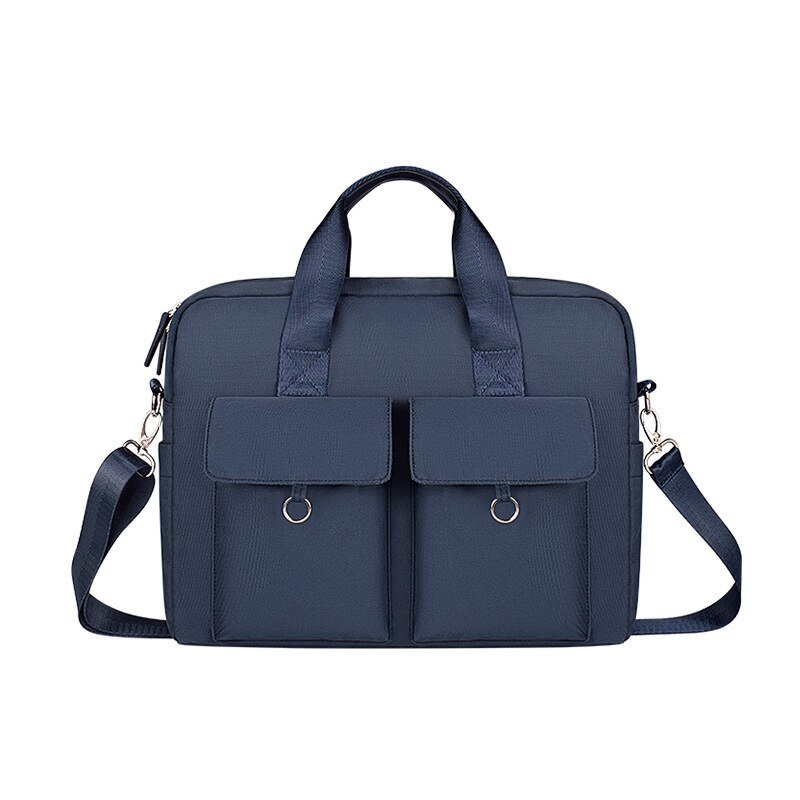 Grote Laptoptas 15.6 Inch Waterdichte Notebook Tas Voor Macbook Air Pro 13 15,13.3/14 Inch Laptop Aktetas Laptop Sleeve Case: Royal Blue / 14-15 inch
