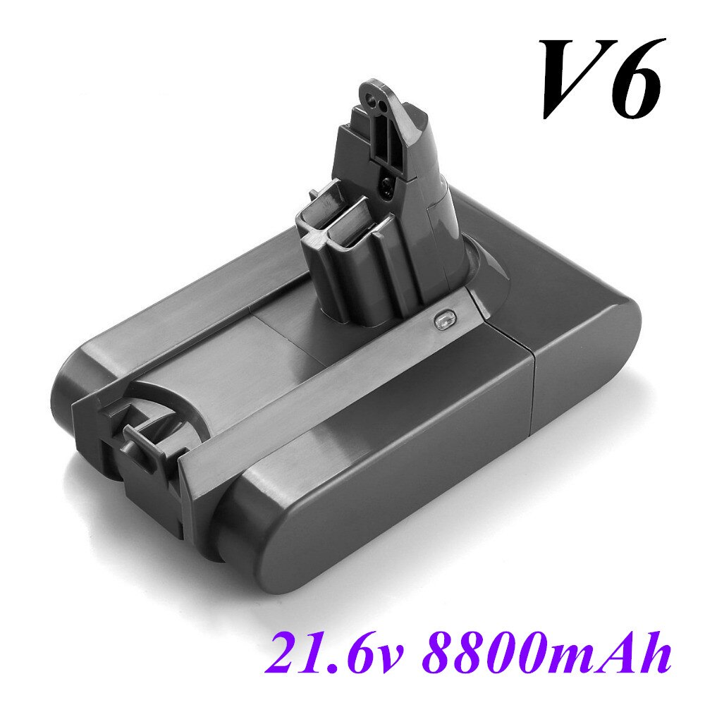 Dyson  dc62 batteri 38000 mah 21.6v li-ion batteri til dyson  v6 dc58 dc59 dc61 dc62 dc74 sv07 sv03 sv09 støvsugerbatteri: 8800 mah