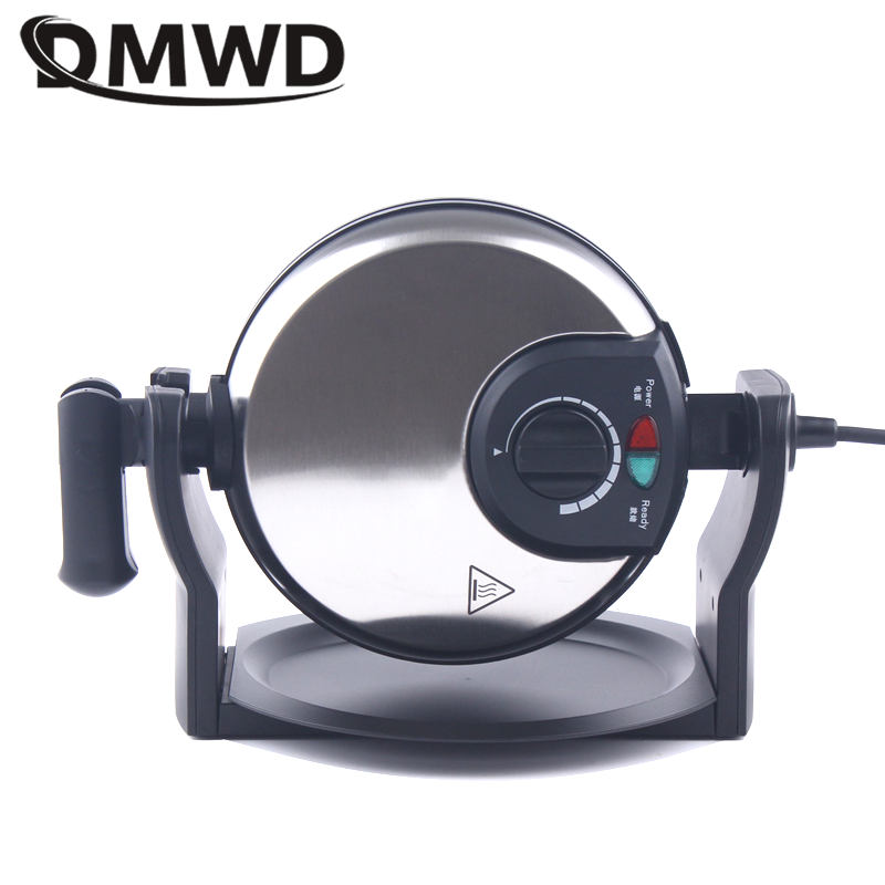 DMWD Electric mini Egg waffle maker non-stick muffin Grill bubble egg cake oven crepe baking machine breakfast maker for kitchen