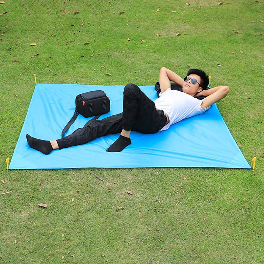 Waterdichte Draagbare Outdoor Camping Picknick Mat Strand Deken Multifunctionele Grond Matras
