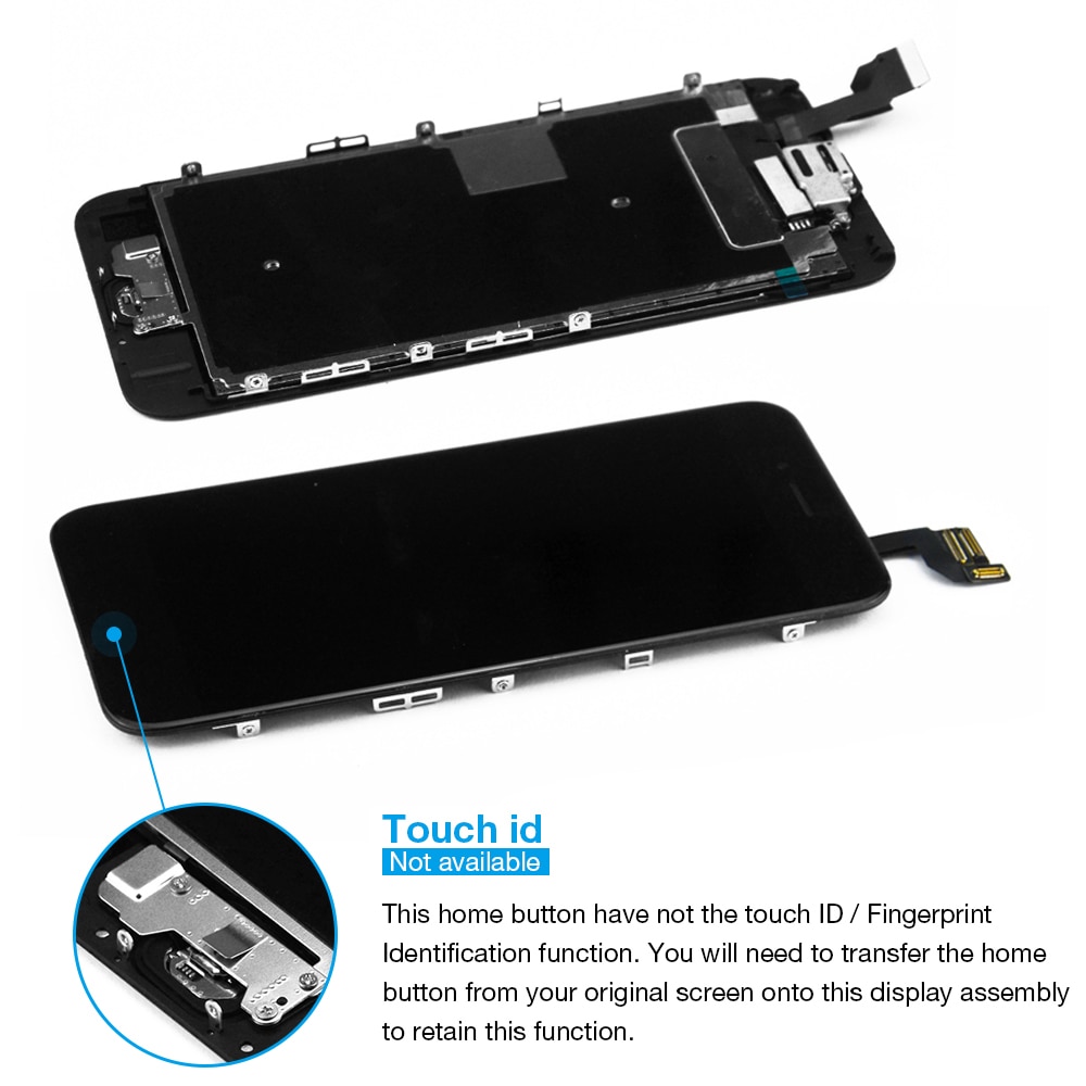 AAA++Complete Display For Apple iPhone 6s LCD Display pantalla Touch Screen Digitizer Assembly 4.7" A1633 A1688 A1700 LCD Screen