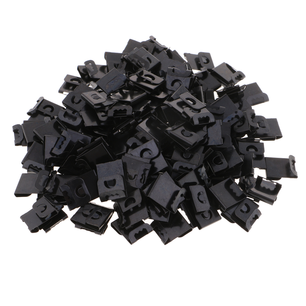 200 Stuks Zwart Fotolijst S Hangers Plastic Fotolijst Opknoping Haken Voor Foto, Schilderijen, art Ambachten Display Levert