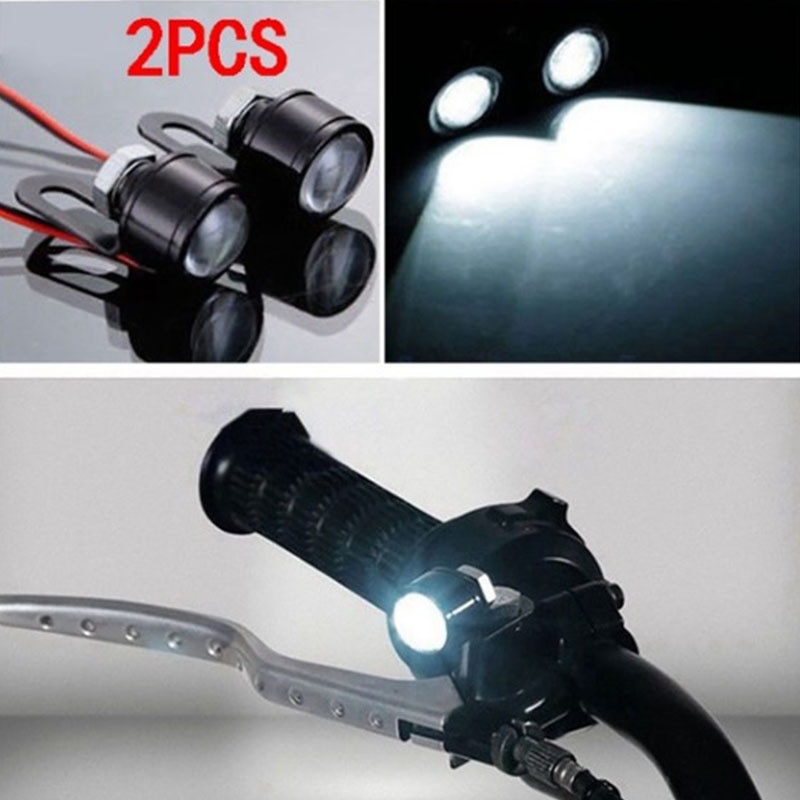 Lumières oculaires de faucon pour motos, feux de feu, accessoires pour lampe de reflux, modèle lumière LED
