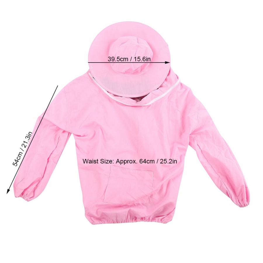 Traje de apicultor para exteriores, chaqueta protectora con velo, traje transpirable de apicultor, traje de Apicultura