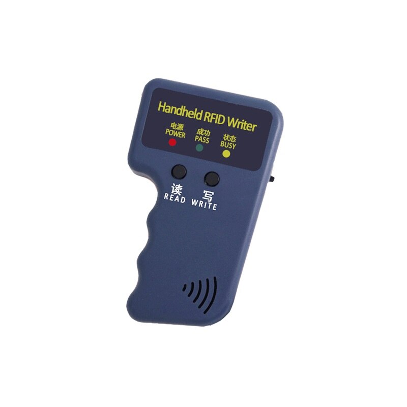 Handheld 125KHz EM4100 TK4100 RFID Copier Writer Duplicator Programmer Reader + 5 Keys EM4305 T5577 Rewritable ID Keyfobs Tags