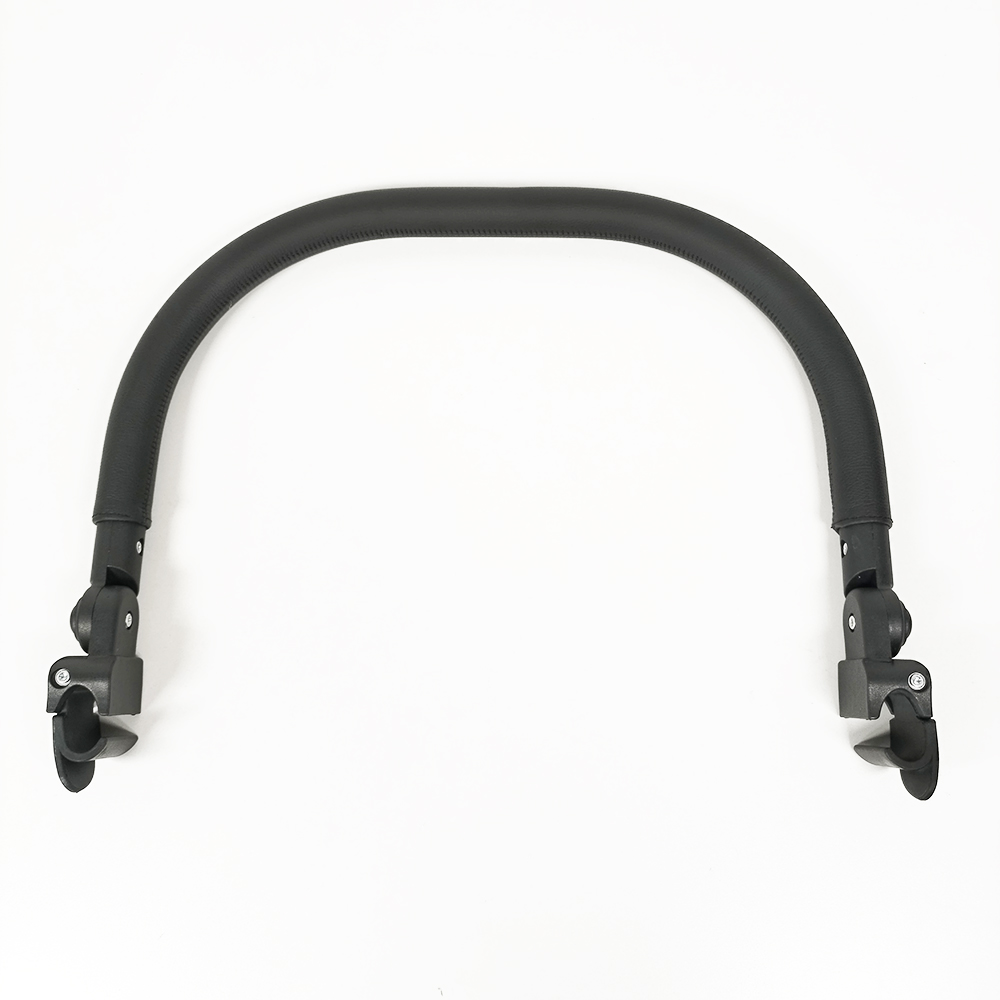 Stroller Armrest For Bugaboo Butterfly Buggy Bumper Bar With Leather Cover Angle Adjustable Foldable Baby Replace Accessories
