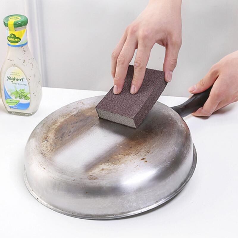 Goma de borrar mágica de esponja para eliminar óxido, algodón de limpieza, accesorios de cocina, limpiar, frotar, olla, herramientas de cocina, 1 Uds.