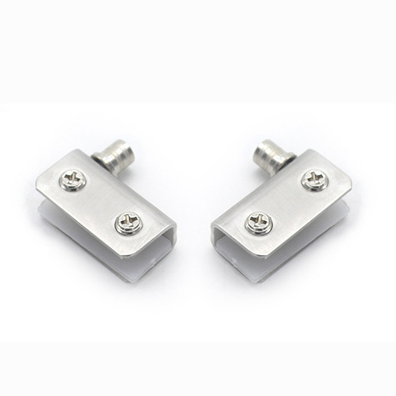 Glass clamp tool display cabinet door upper and lower door clamp hinge tool suitable for glass door cabinet door wine cabinet