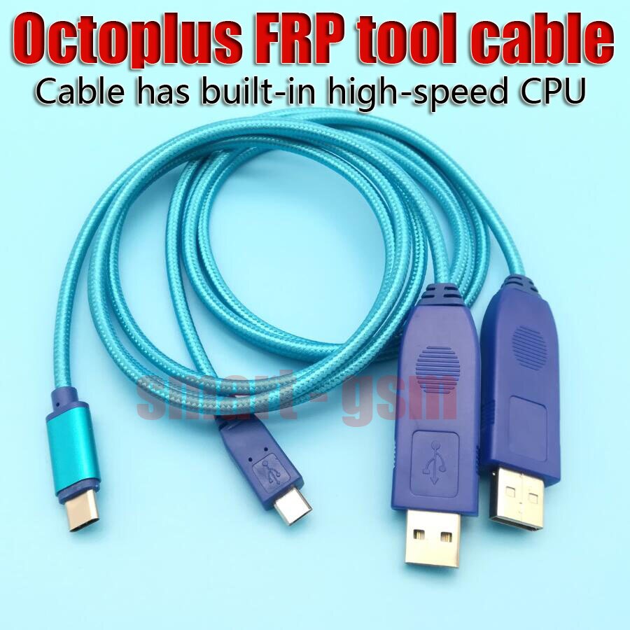 Originele Octoplus FRP tool kabel 2 in 1 set (Micro + type C kabel) UART kabel