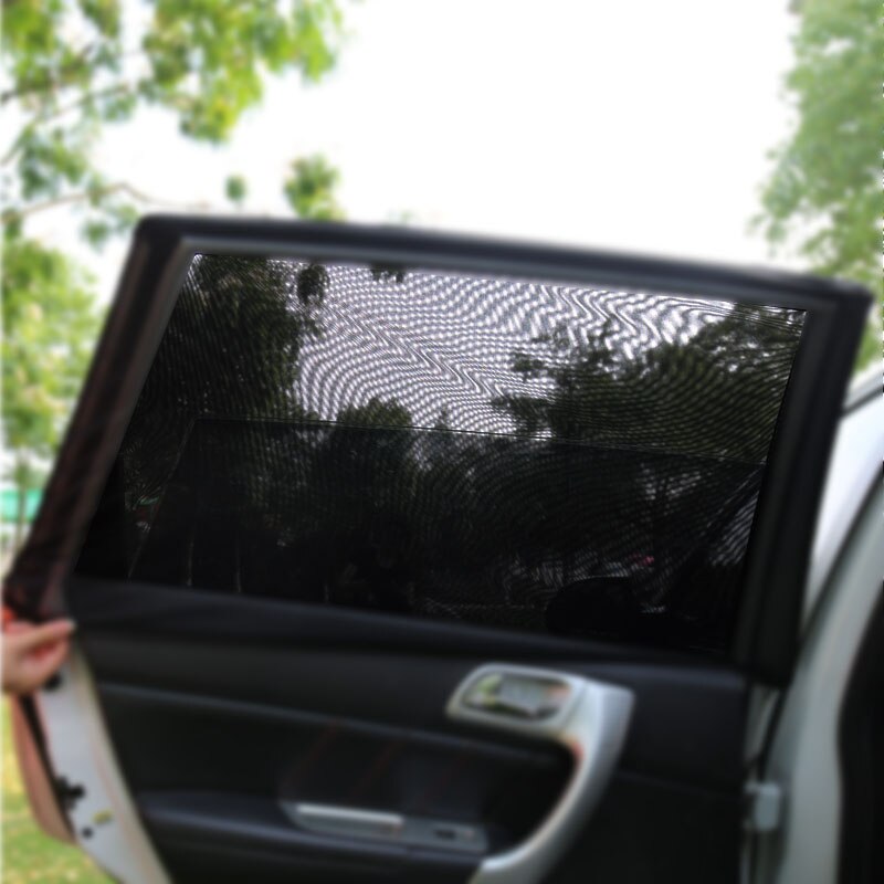 Kanglida Magnetische Auto Zonnescherm Auto Gordijn Auto Window Zonnescherm Side Window Mesh Zonneklep Zomer Bescherming Venster