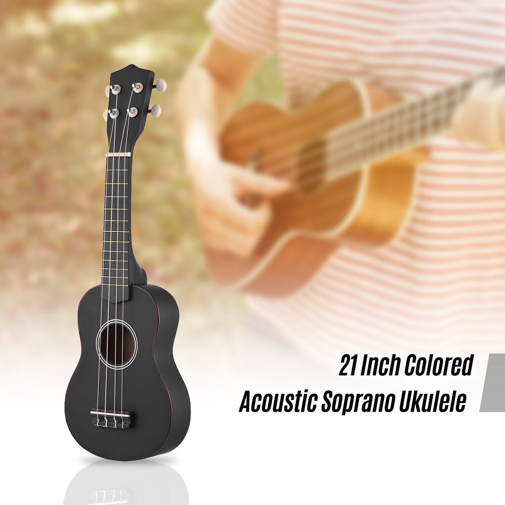 21 inch Ukelele Ukulele Combo Mahogany Soprano Gecko Uke 4 string Hawaiian Mini Guitarra with Stringed Musical Instrument Kits