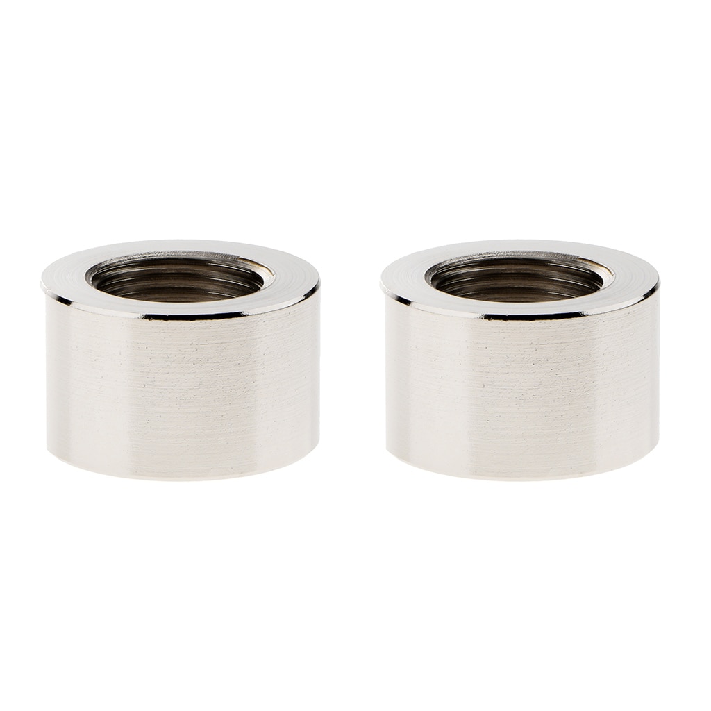 2 Pieces 304 Stainless Steel O2 Oxygen Sensor Exhaust Bung Nut M18 x 1.5mm