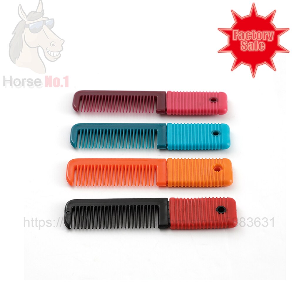 Empuñadura de goma blanda para peineta de caballo, accesorio universal de plástico, 3011x3cm, 93, 13,4