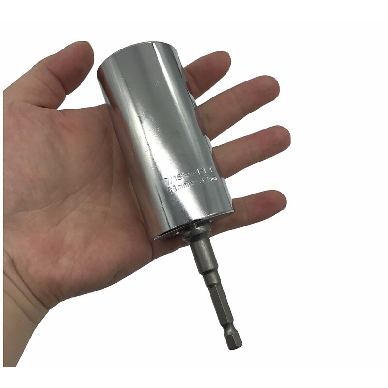 Stor universalhylsa 11-32mm 1/2 " momentnyckelsats elborr spärrbussning nyckel gator magiskt grepp multihandverktyg