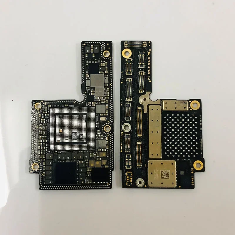 CNC schneiden Hauptplatine Für IPhone X Logik Gremium Xs Max Polieren CPU AP RF Bord iPhone11 11Profi Max Schalt CPU Basis Band Schneiden: verrotten, Silber Tonne