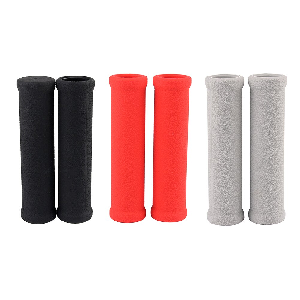 2PCS For Xiaomi Mijia M365 Electric Scooter Handle Grip Rubber Protective Covers Non-slip Bar Sleeve Scooter Cycling Accessories