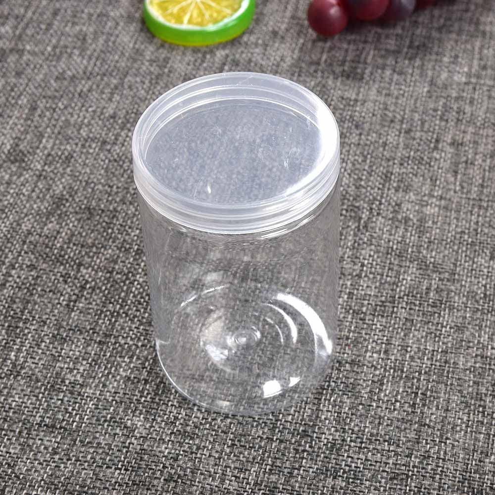 Kitchen Storage Box Plastic Sealed Cans Food Preservation Fresh Pot Container With Cover For Candy Grains Food Kitchen Storage