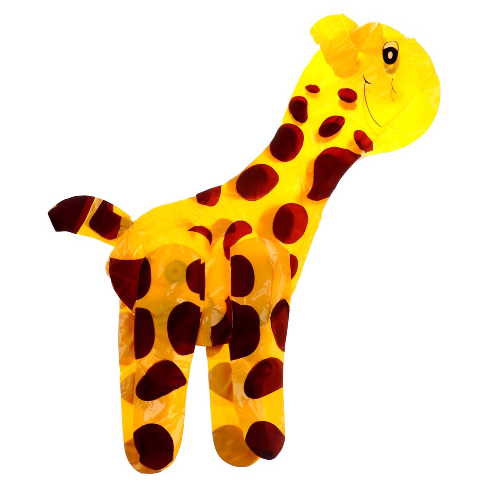 Herten Vormige Ballonnen Infaltable Cartoon Dieren Pvc Giraffe Opblaasbaar Speelgoed Kinderen 45*18 Cm