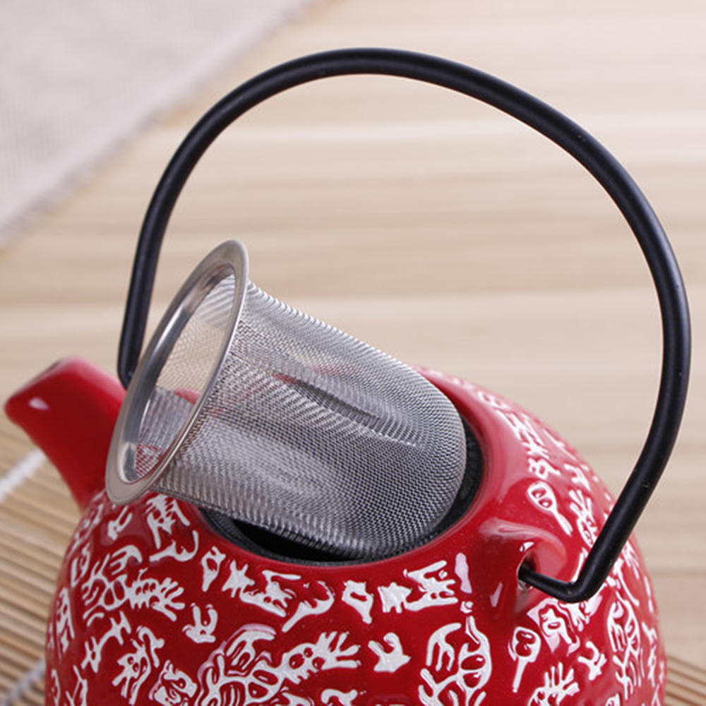 Original réutilisable en acier inoxydable maille thé infuseur thé passoire théière accessoires de cuisine thé feuille épice filtre