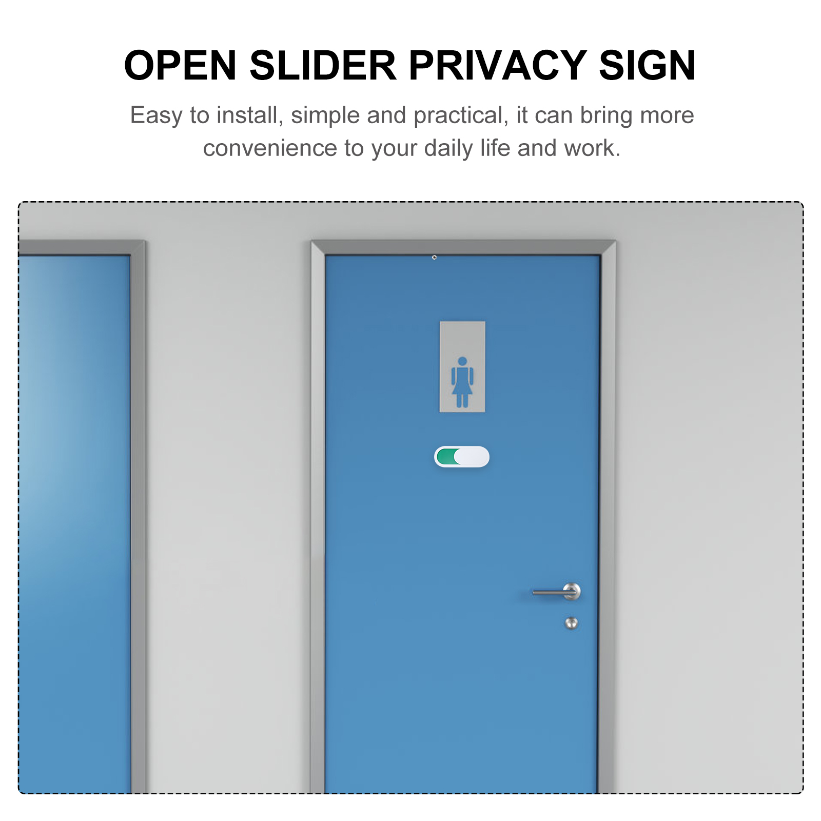 Slide Door Sign Conference Room Privacy Slider Door Indicator Privacy Sign Privacy Sign Self Adhesive Indicator Sign for Office