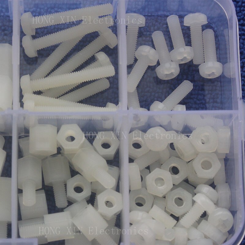 150 Stks M3 M-F/F-F Standoff Spacers PCB Schroefdraad Cross Schroeven Hex noten Bolt Assortiment kit set Fastener Hardware