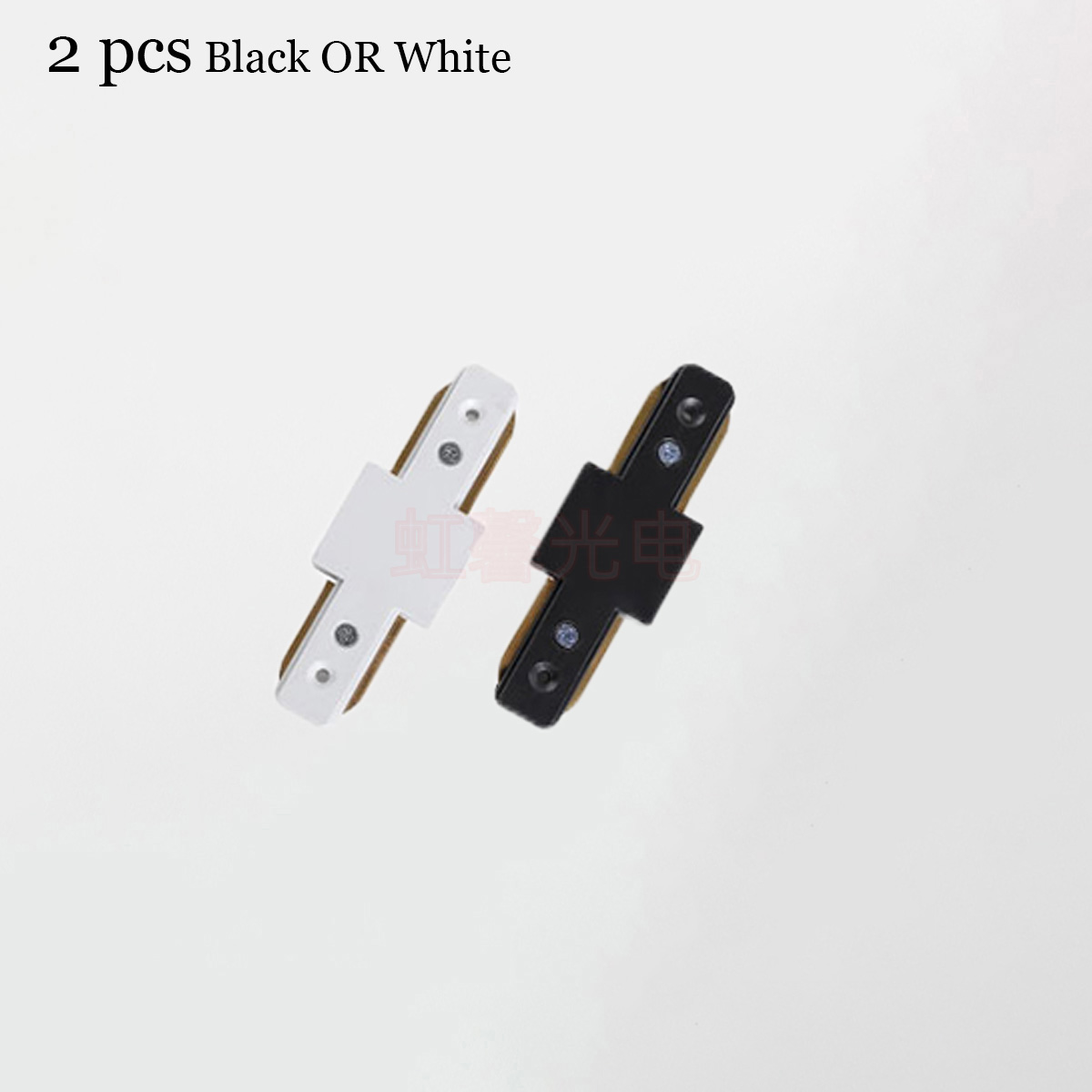 Aluminium 0.5M 1M Track Rail 2 Wire Systeem Led Track Lichten Rail Universal Rail Connector Circuit Rails Voor led Spoor Spots: Blauw / WIT