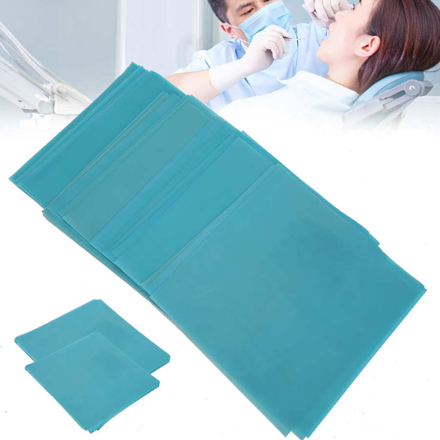 1 låda ren latex gummidam säker hygienisk tänder restaurering dam munvård verktyg tänder restaurering dam munvård verktyg