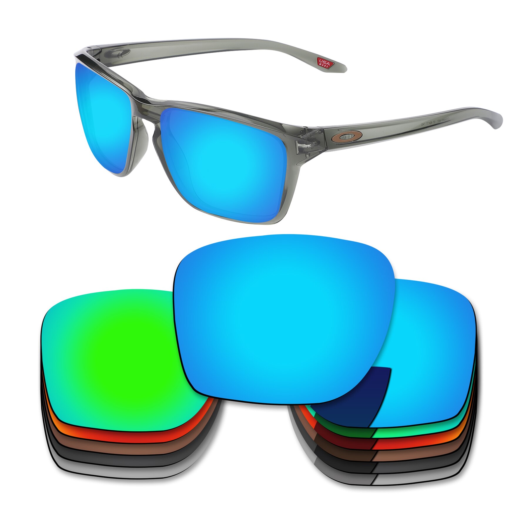 Alphax Vervanging Lenzen Voor Oakley Sylas OO9448-Zonnebril Gepolariseerde-Meerdere Opties