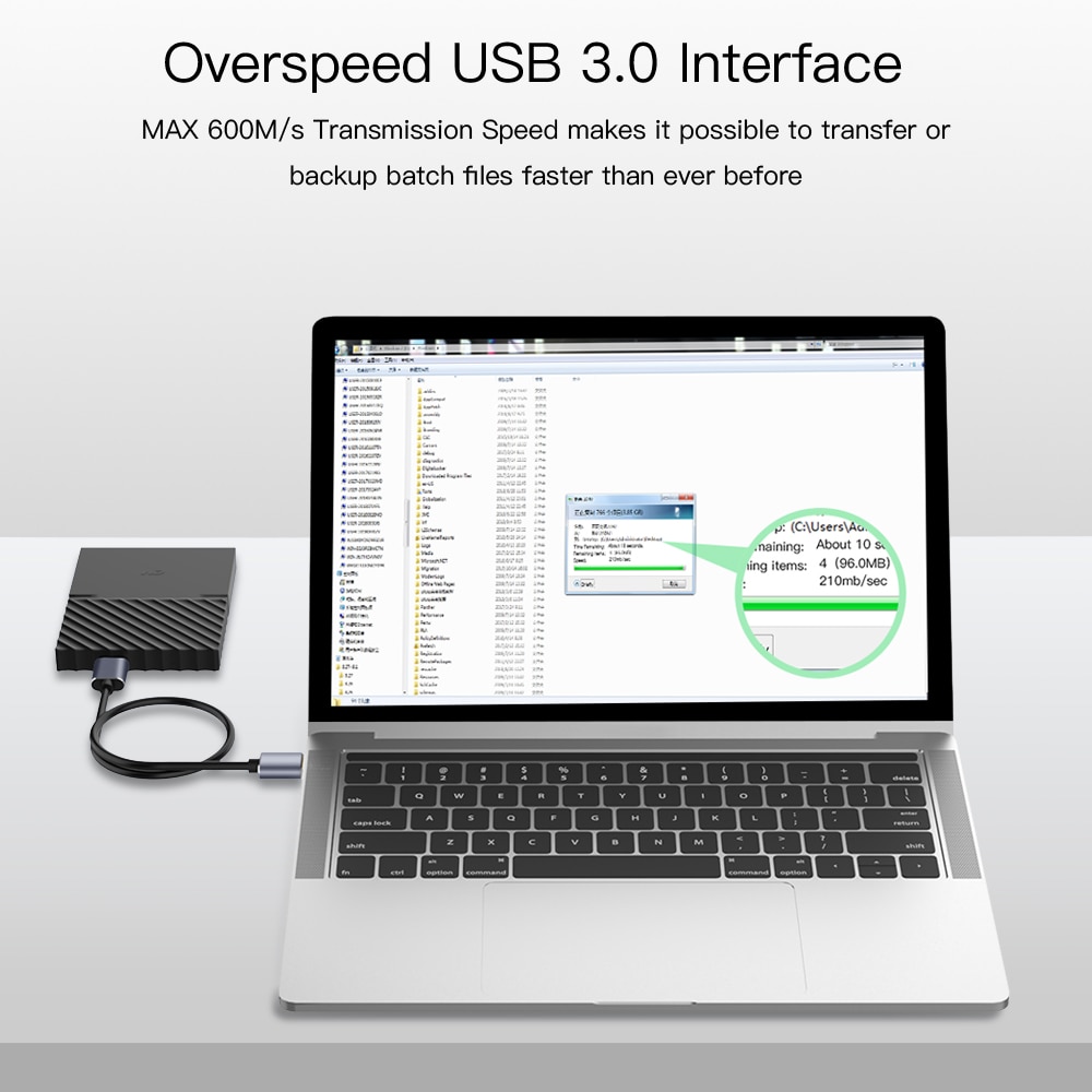 Super Speed USB 3.0 Type A naar Micro B Verlengkabel Voor Externe Harde Schijf Disk HDD Samsung S5 Note3 USB HDD Datakabel