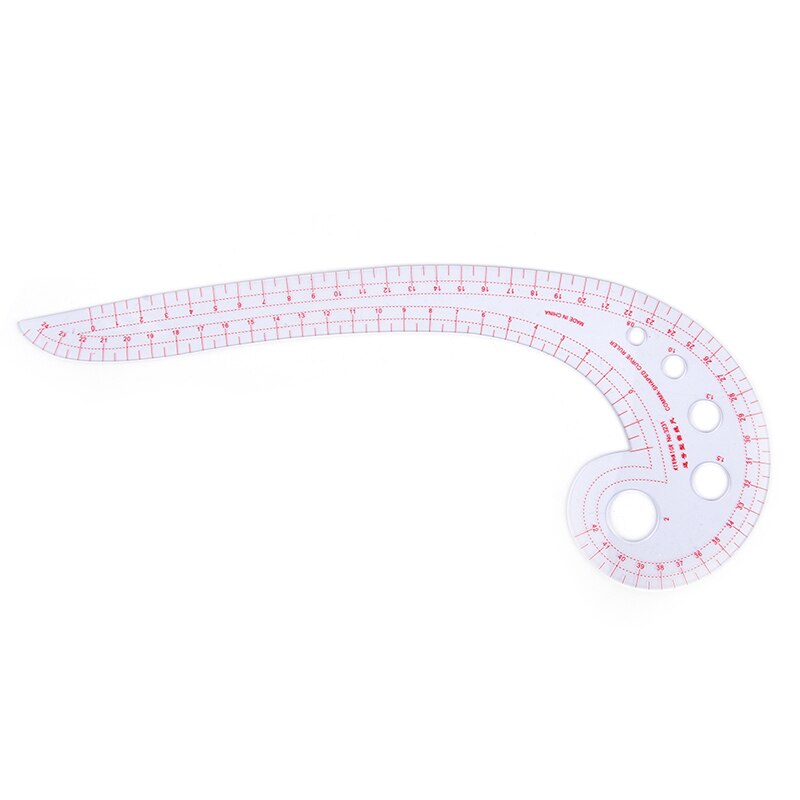 Plastic French Curve Metric Sewing Ruler Measure Tailor Ruler 360 Degree Bend Set grading curve ruler tools for clothing making