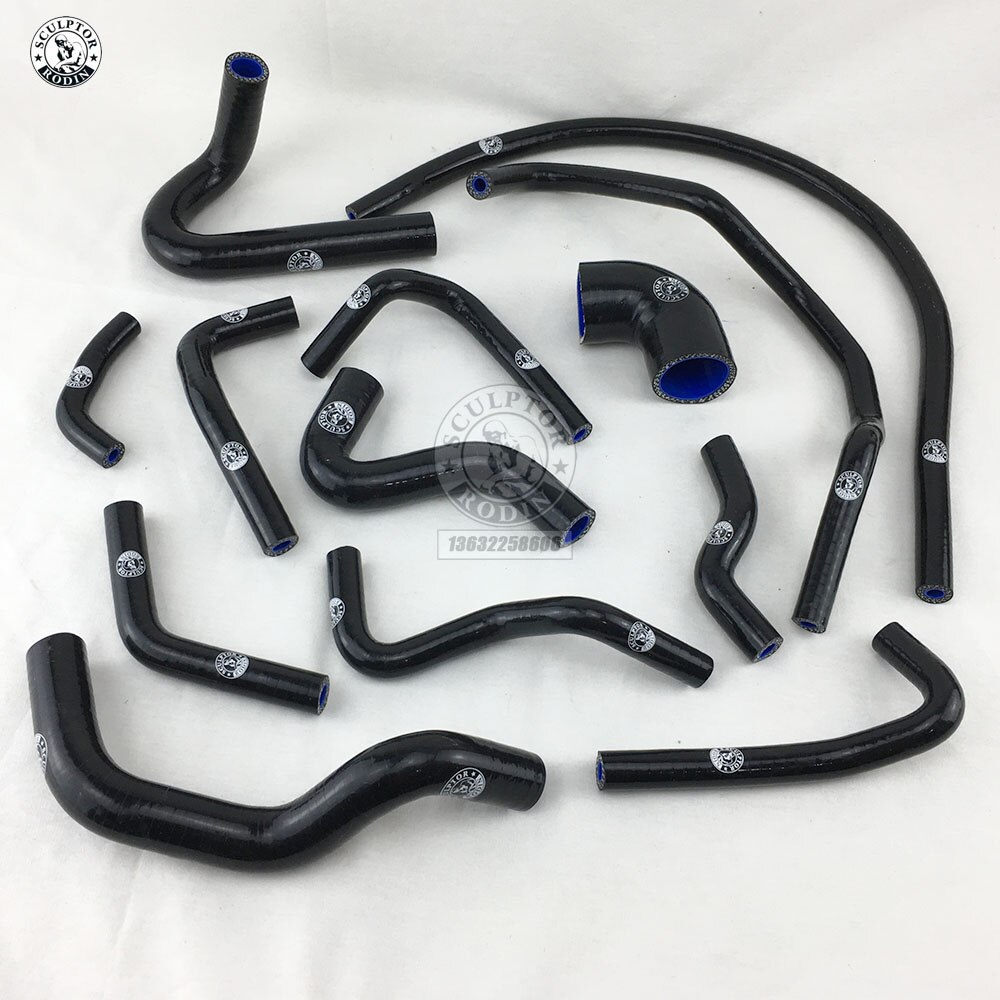 Tuyau de radiateur en Silicone rouge/bleu/noir, 13 pièces, pour Mazda Mx5 MK1 1.6 1989 – 1998