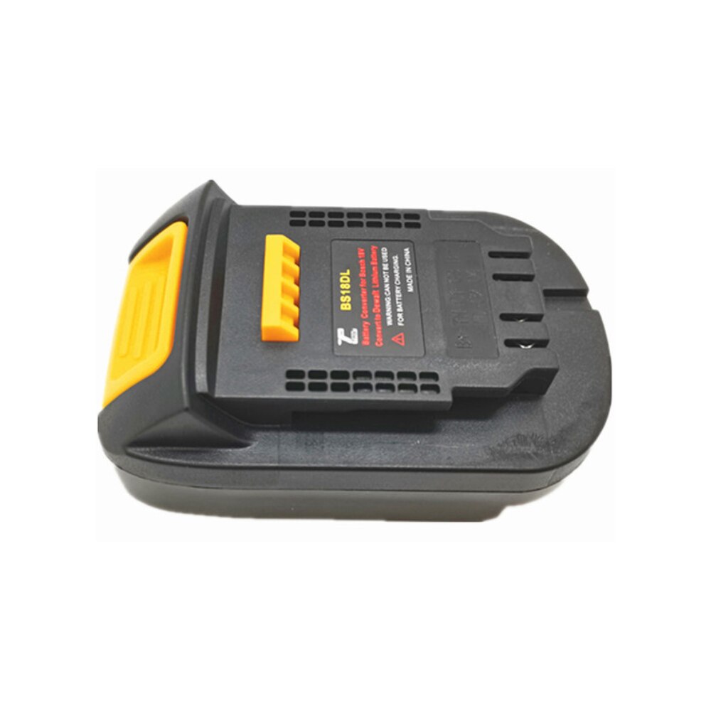 Bs18dl batteri adapter for bosch 18v batteri bruk for dewalt 18v/20v li-ion batteri elverktøy omformer