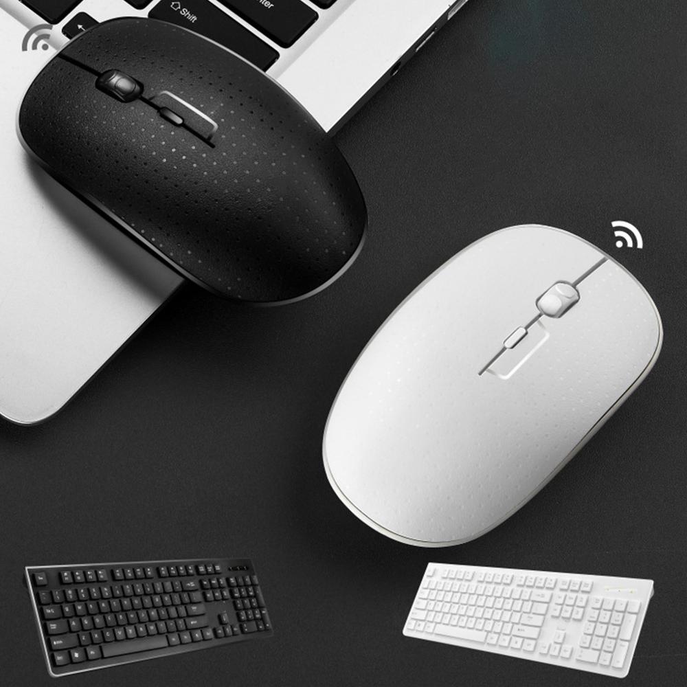 Brand Rechargeable Wireless Keyboard And Mouse English Standard Keyboard Silent Mouse Ergonomic Mice Slim Keyboard Mouse Set