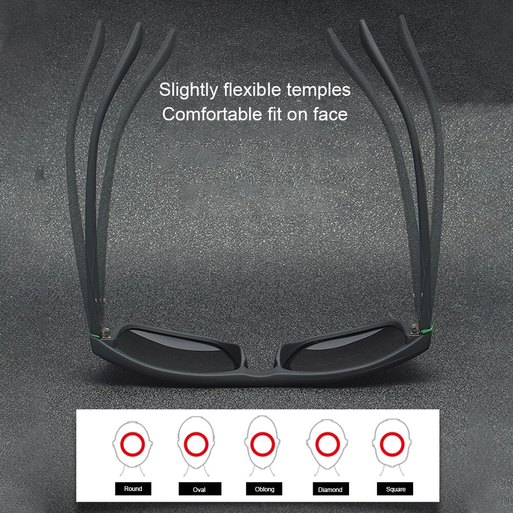 Gepolariseerde Zonnebril Mannen Rijden Shades Mannelijke Zonnebril Camping Wandelen Vissen Klassieke Zonnebril UV400 Eyewear