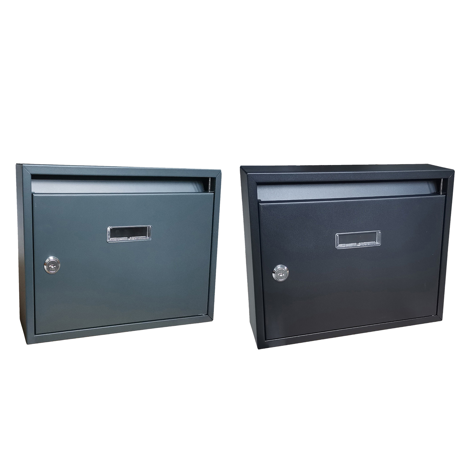 Combination Locking Mailbox Wall Mounted Deposit Suggestion Box Secured Payments Paperwork Postbox Case Office Room Decor
