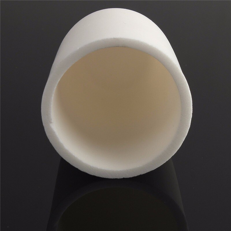 1 stks Wit 30 ml Hoge Zuiverheid Aluminiumoxide Conische Korund Smeltkroes Laboratorium Fles Smelten Test Sample School Chemische Levert