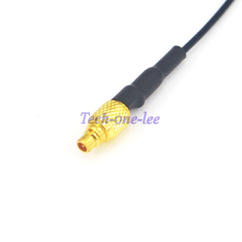 2 peças/lote RP-SMA RP SMA fêmea de Tipo Y Dupla MMCX Macho 1.13 Conector do Adaptador de Cabo + 1.13 IPX ipx Pigtail cabo