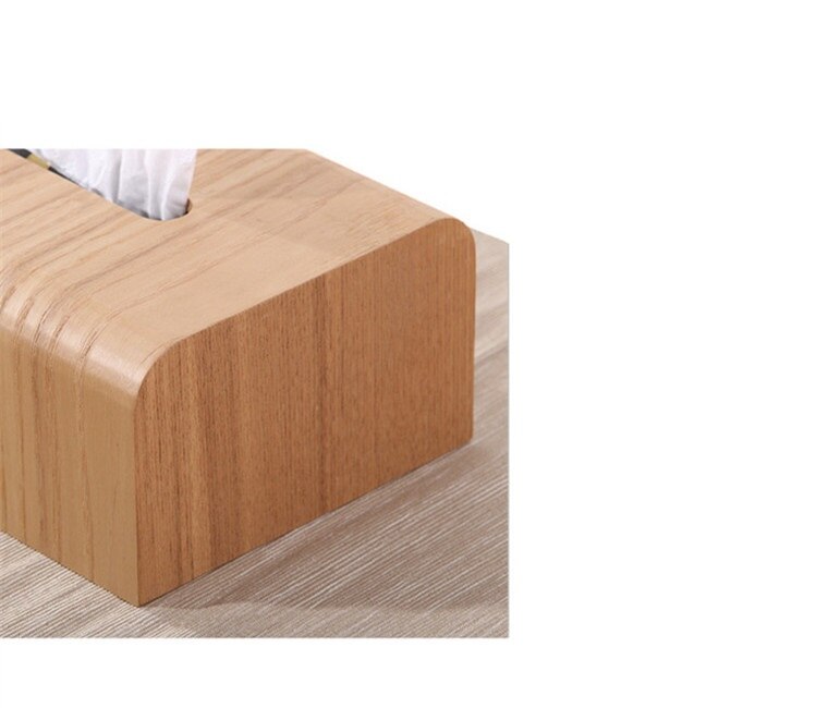 Oussirro træpapirskasse mærke moderne hjemmebilserviettholderholder etui hjemmearrangør dekorationsværktøjer