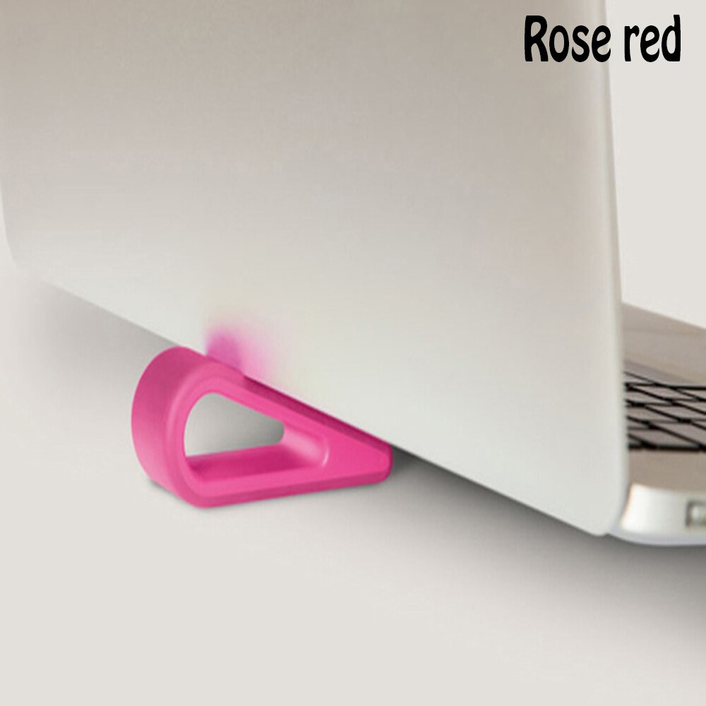 Simpel bærbar stativ justerbar beslag desktop kabel organisator computer øget hylde køling base pad beslag kontorartikler