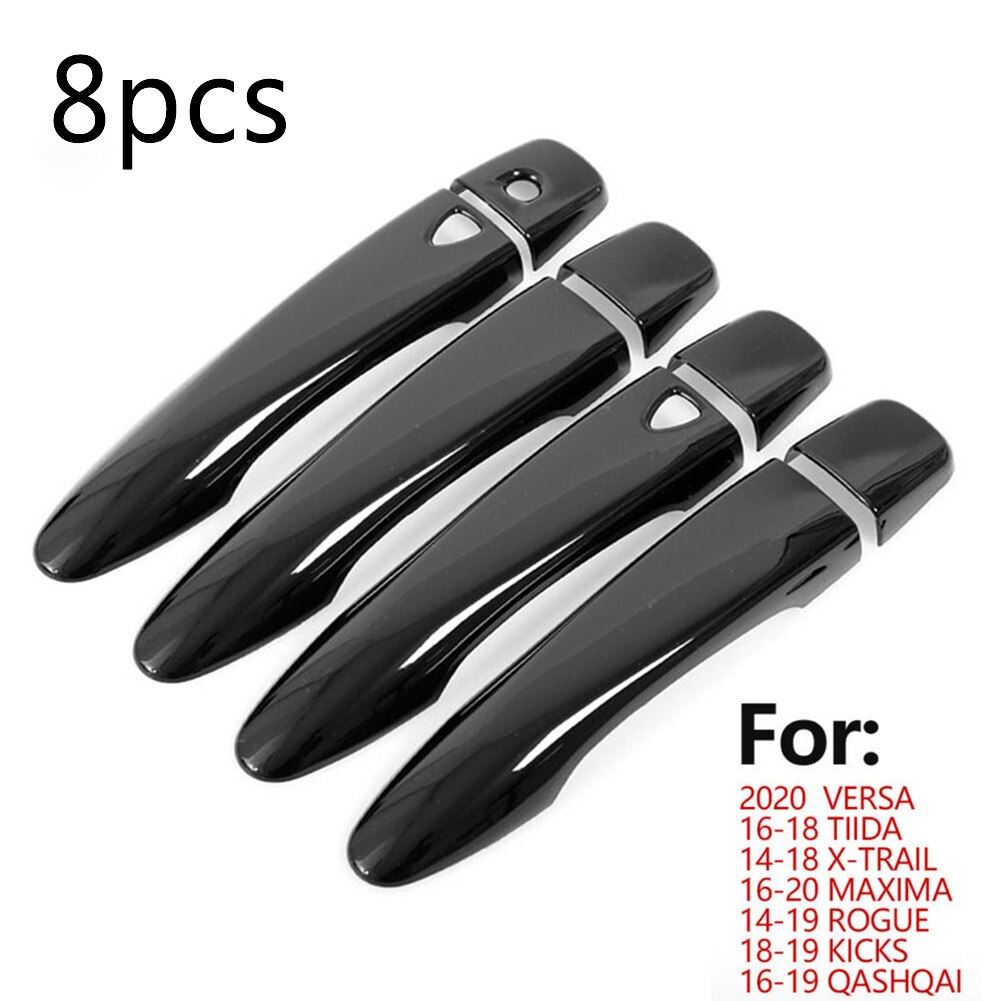 Glossy Black Door Handle Covers For Chevrolet Camaro 2016-2023 – Pair – SHINEKA