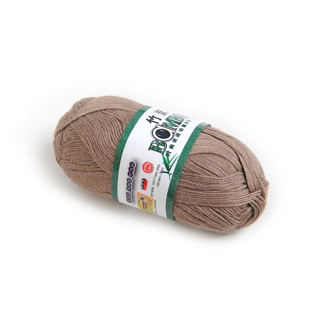 ! Soft Natural Bamboo Cotton Knitting Yarn Fingering 20 Colors