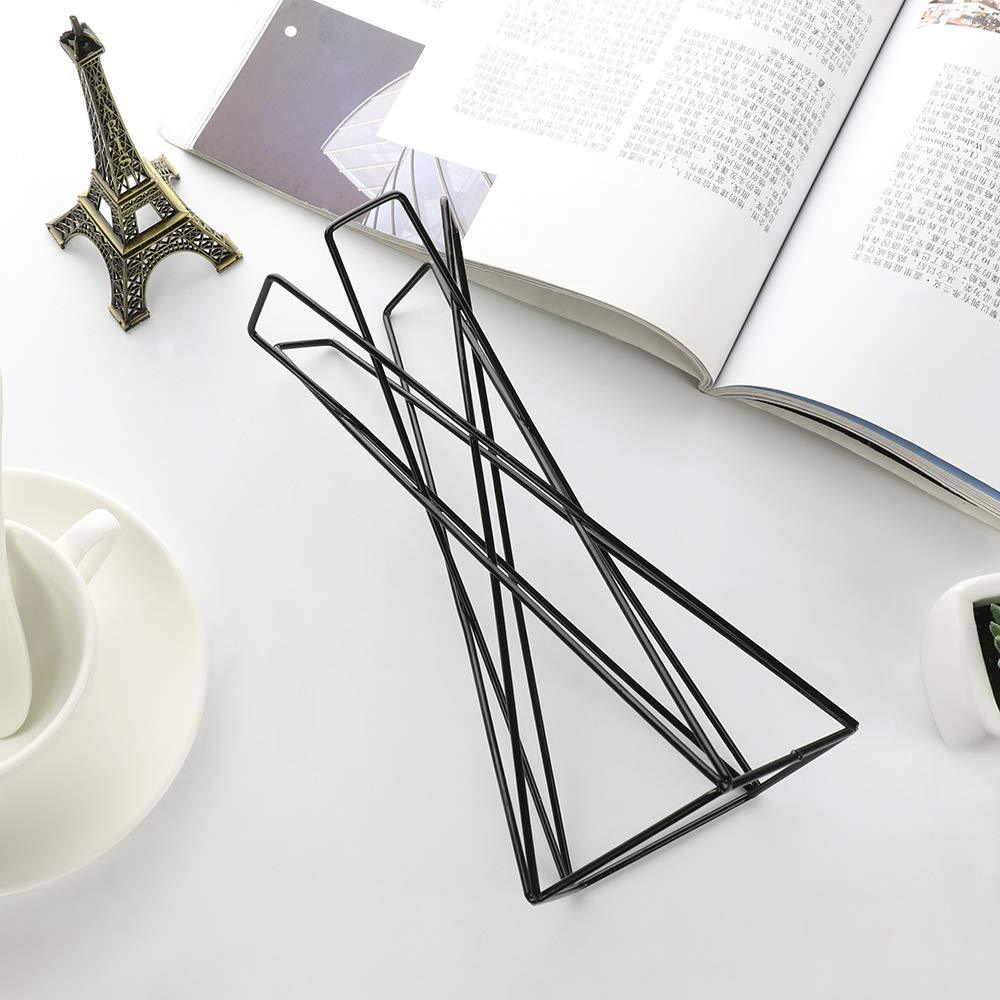 Soporte de planta Pentagonal con antorcha de piña de aire, mesa, recipientes para plantas de Metal, bastidores para flores de hierro geométricos irregulares, decoración del hogar