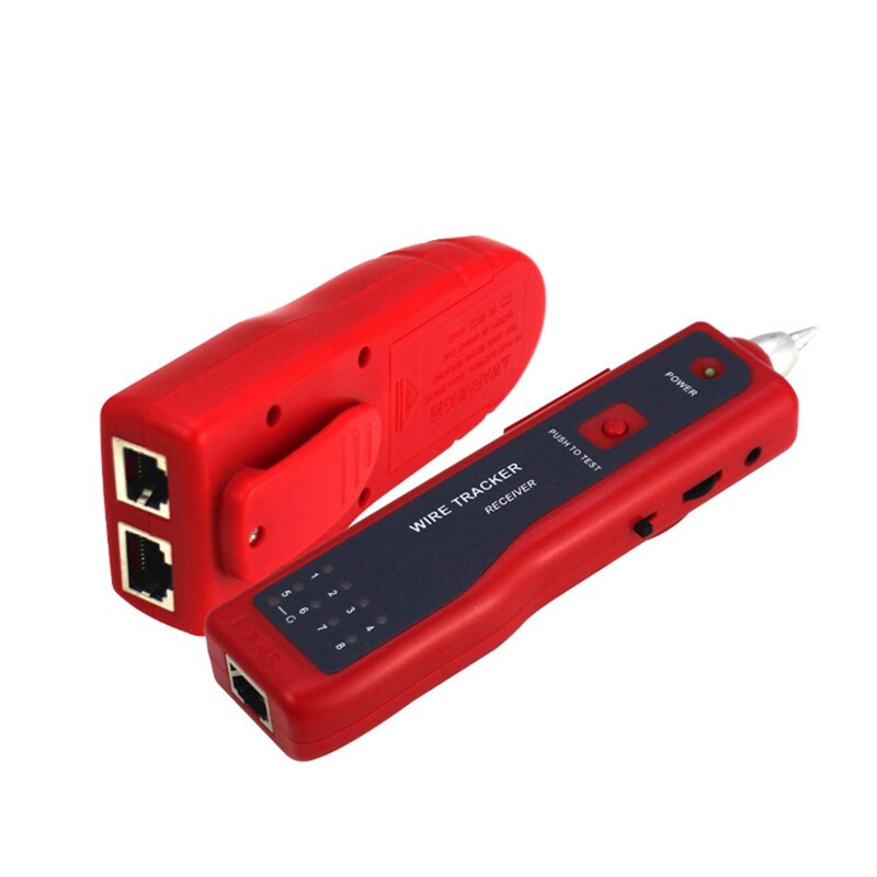 RJ11 RJ45 Cat5 Cat6 Telephone Line Tracker Tracer Toner Ethernet LAN Network Cable Tester Detector Line Finder