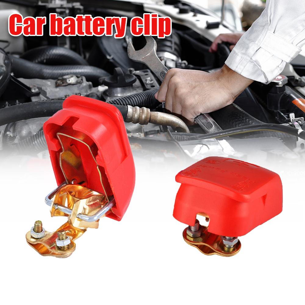 Best A Pair Positive & Negative Electrode Quick Release Lift Off Connector Clamps Car Battery Terminals Car Accessories