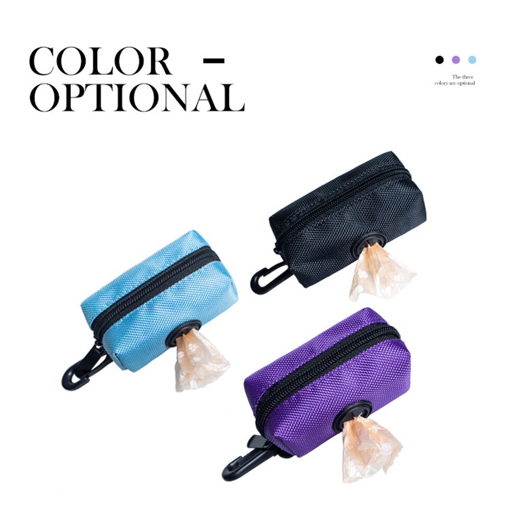 Protable Dog Poop for Biodegradable Bag Dispenser Pouch Garbage Bags Organizer Pet Puppy Cat Pick Up Poop Bag Holder