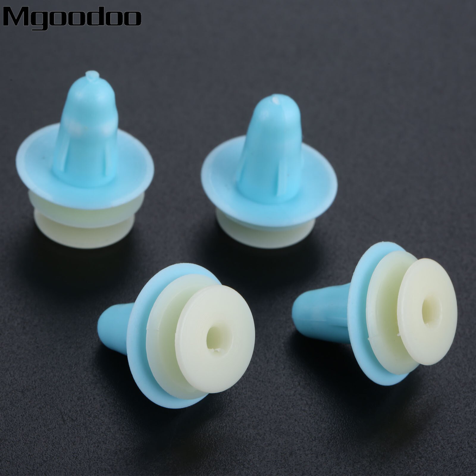 Mgoodoo-sujetadores de plástico para puerta de coche, Clip fijo a juego para puerta Interior, macho y hembra, apto para V W, Honda, Toyota, 50 Uds.